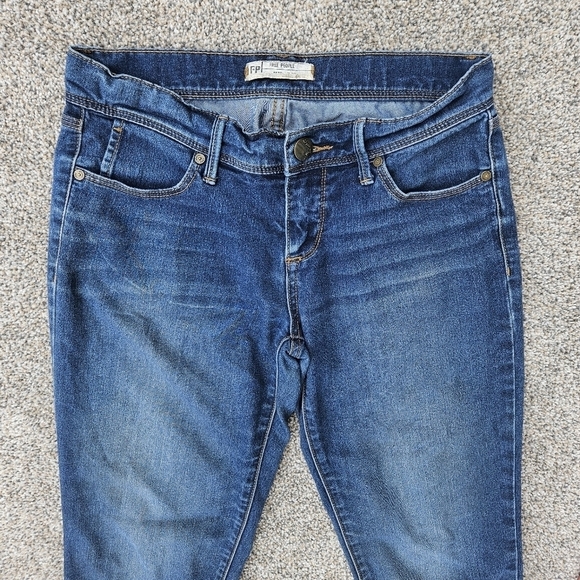 Free People Skinny Ankle Medium Wash Mid Rise Jeans 61855-16515125 Women's 26 - Picture 2 of 15